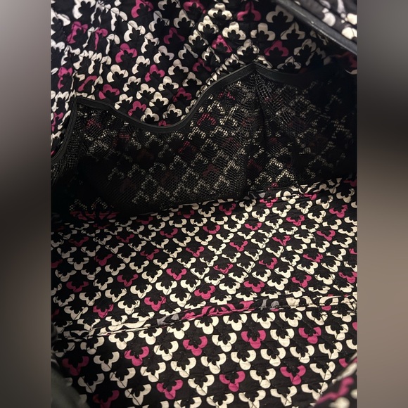 Vera Bradley Canterberry Magenta Sport Duffel Gym Overnight Travel Bag - Picture 7 of 8